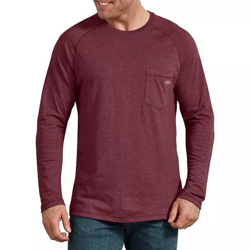 Mens Dickies Temp iQ Performance Cooling Tee Red Heather Product Image