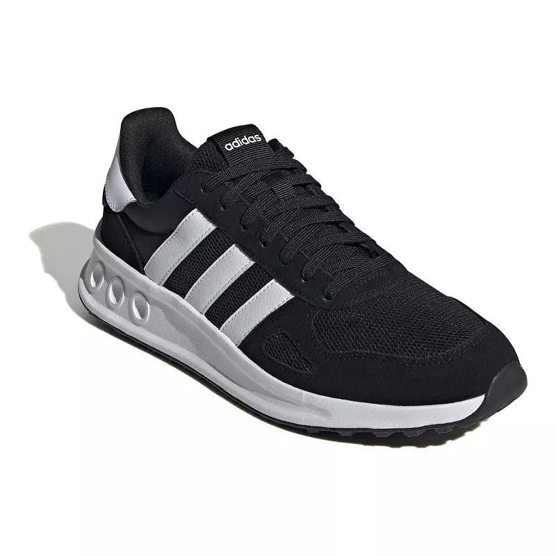 adidas Run 84 Mens Running Shoes Black White Black Product Image