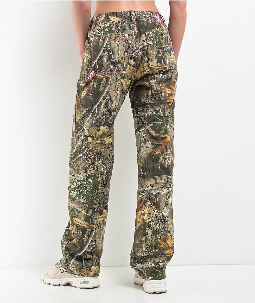 Empyre x Realtree Edge Canvas Double Knee Camo Carpenter Pants Product Image