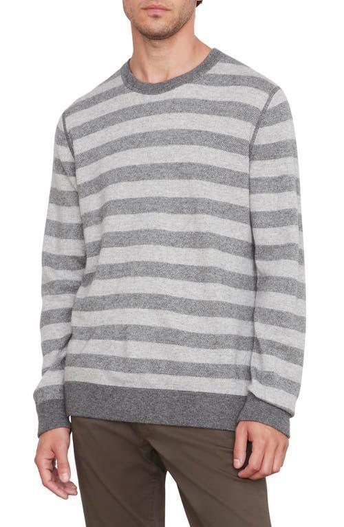 Vince Birdseye Stripe Crew Pullover Product Image