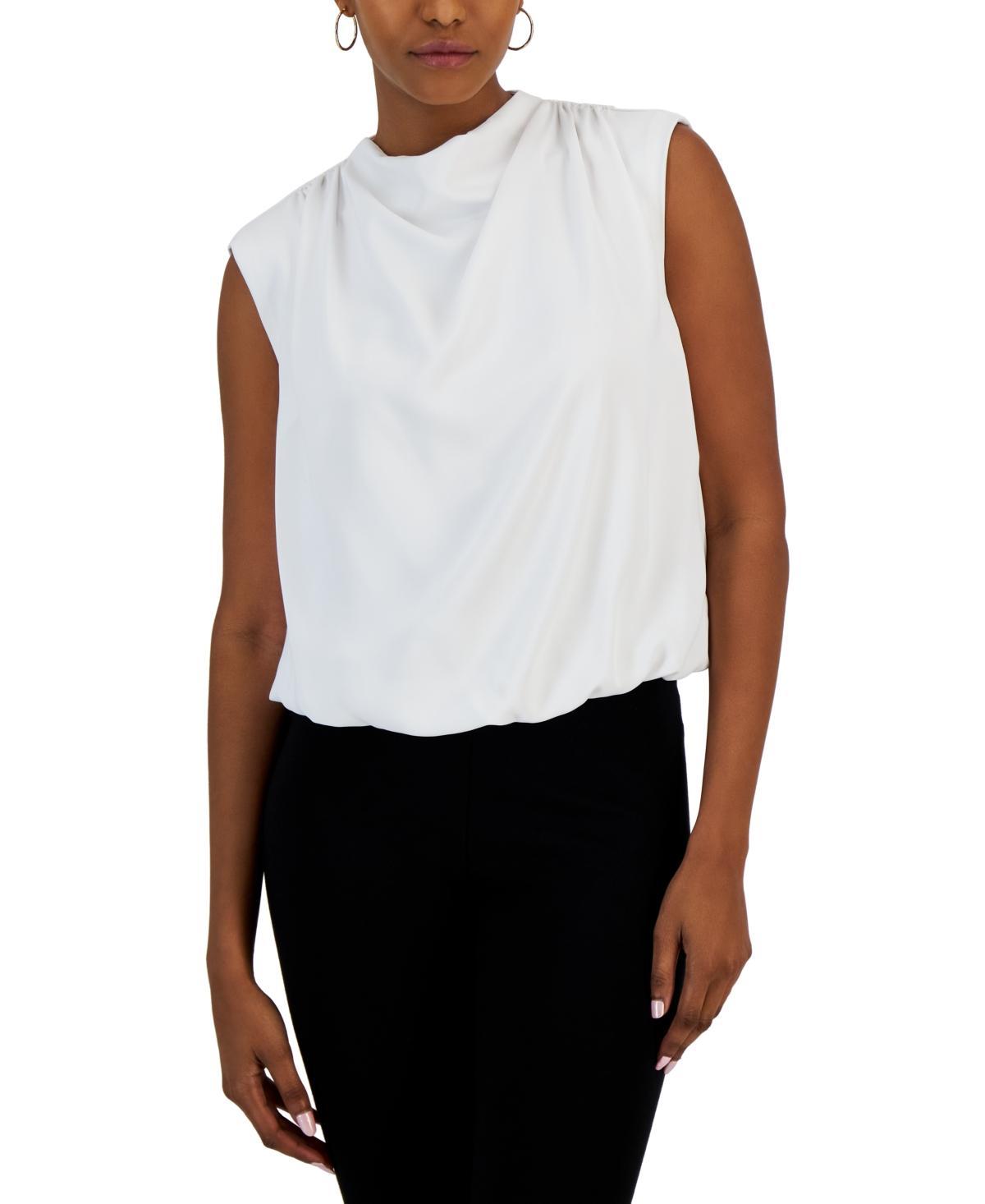 I.n.c. International Concepts Womens Sleeveless High-Neck Blouse, Created for Macys Product Image