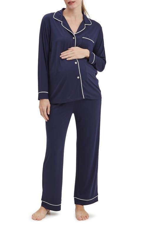 Womens Penelope Piped Pajama Set Product Image