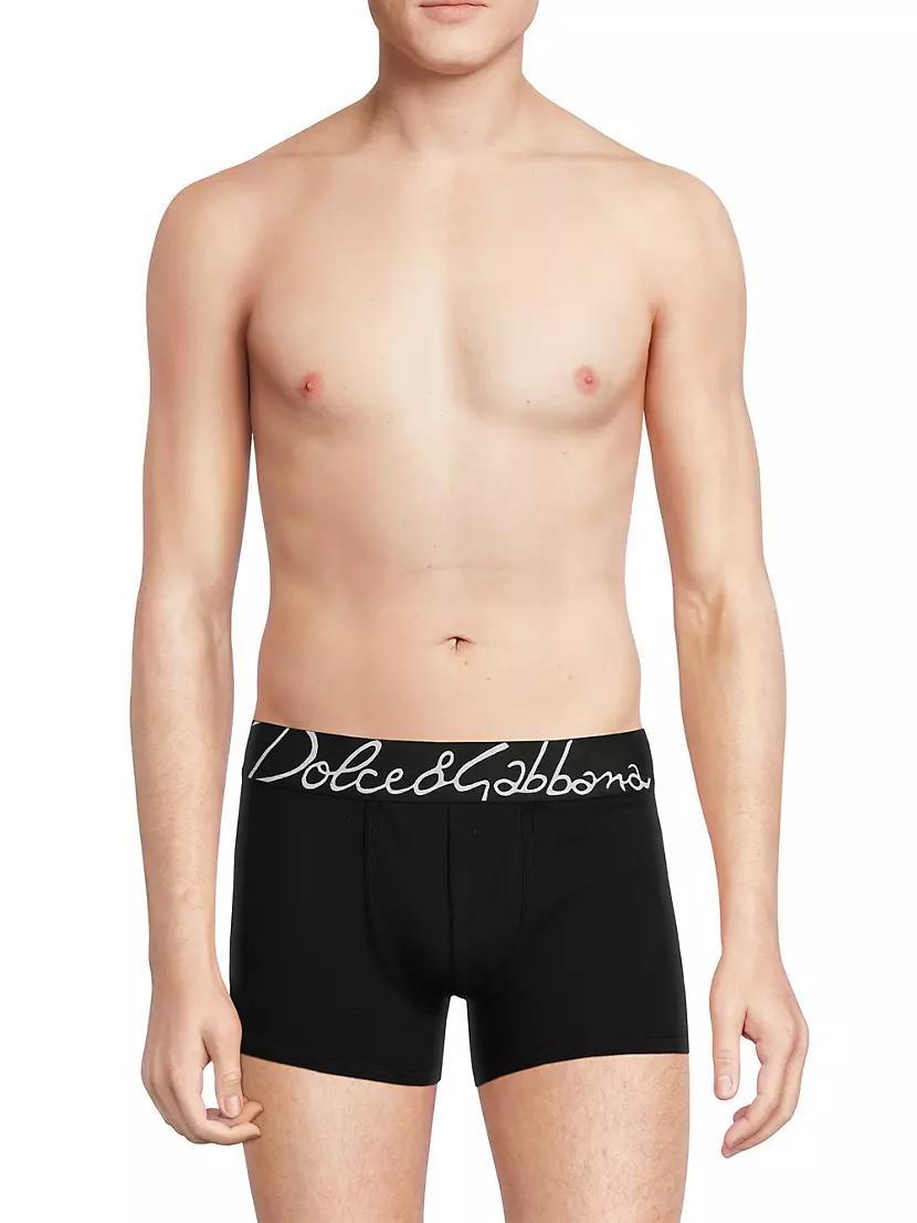 Logo Cotton-Blend Boxer Briefs Product Image