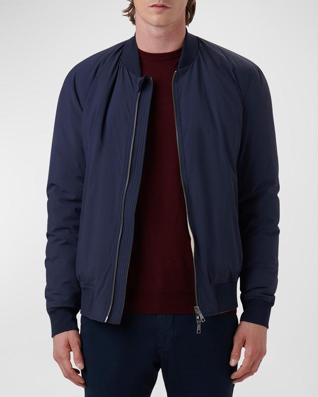 Mens Full-Zip Bomber Jacket Product Image