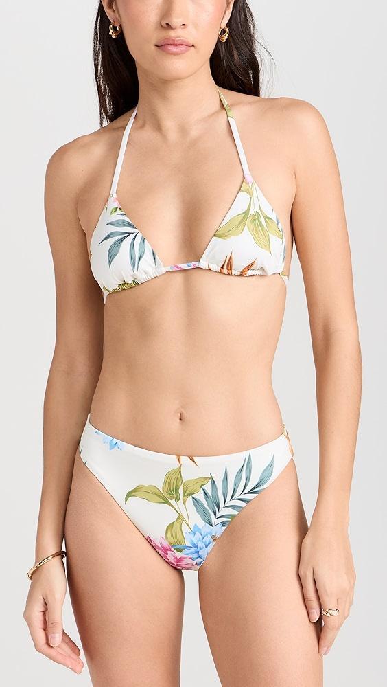 Vitamin A Cali High Leg Full Bikini Bottoms | Shopbop Product Image