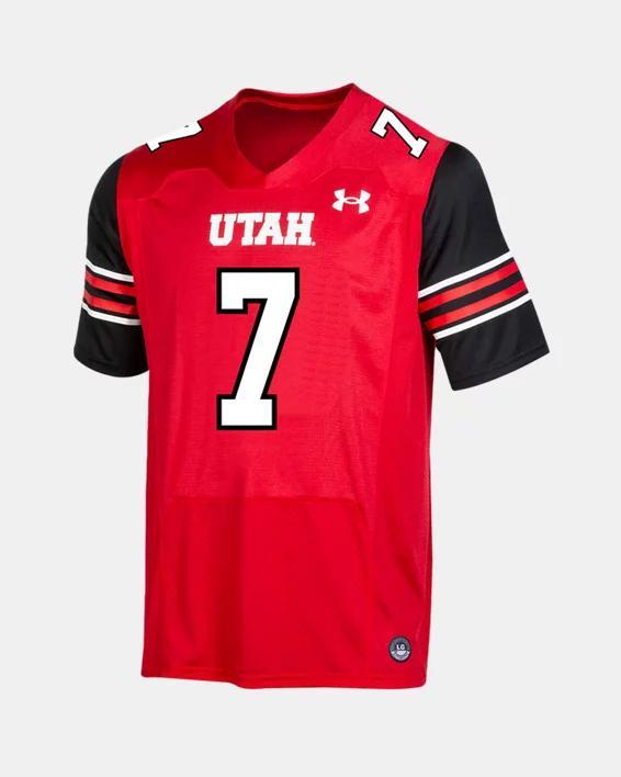 Men's UA ArmourFuse Utah Football NIL Replica Jersey Product Image