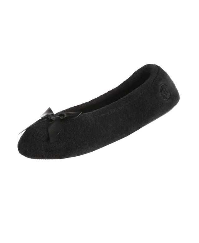 Isotoner Signature Womens Terry Indoor/Outdoor Ballerina Slippers Product Image