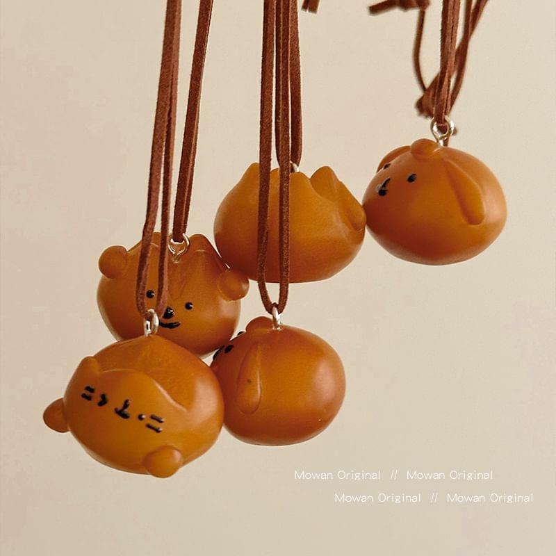 Animal Resin Pendant Cord Necklace (Various Designs) Product Image