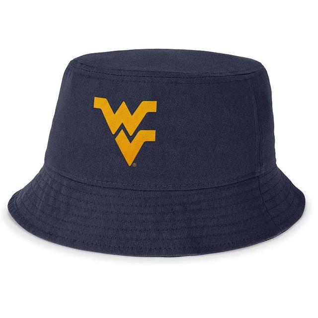 Mens Nike West Virginia Mountaineers Apex Bucket Hat, Blue Product Image