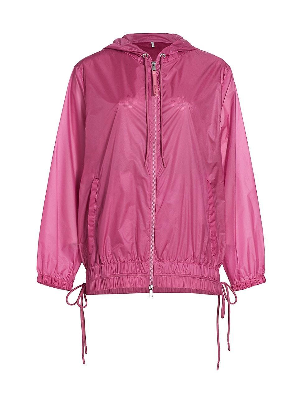 Womens Pointu Drawstring Windbreaker Jacket Product Image