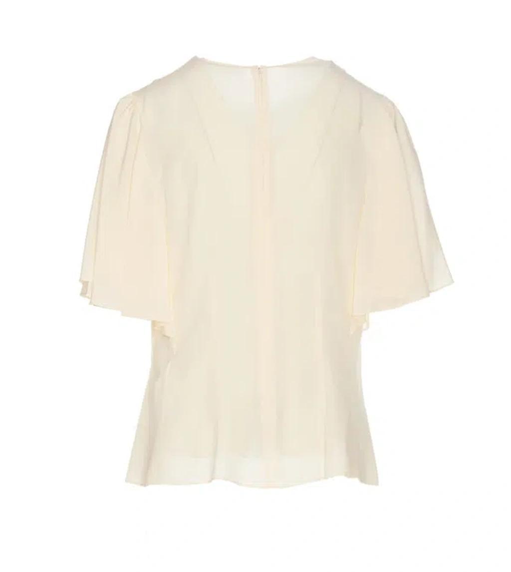 CHLOÉ Chloè T-shirts And Polos In White Product Image