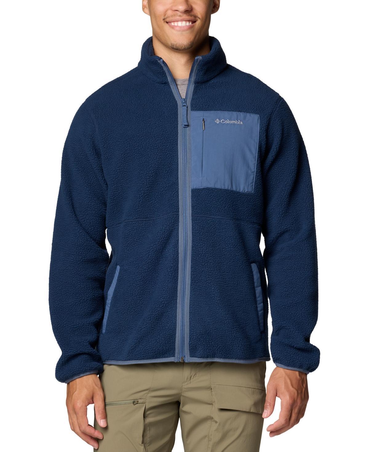 Columbia Mens Kenton Park Full-Zip Fleece Jacket - Collegiate Navy Product Image