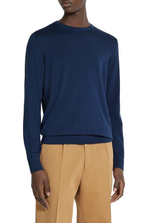 Mens Cashseta Cashmere-Silk Crewneck Sweater Product Image