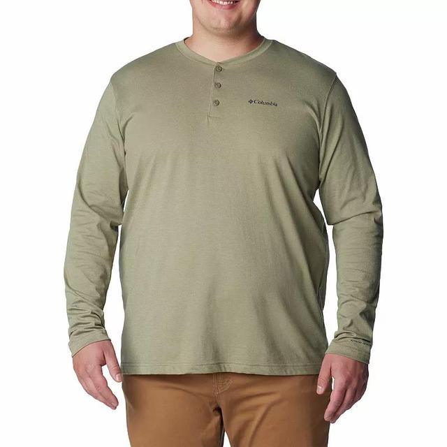 Big & Tall Columbia Thistletown Hills Henley Tee, Mens Product Image