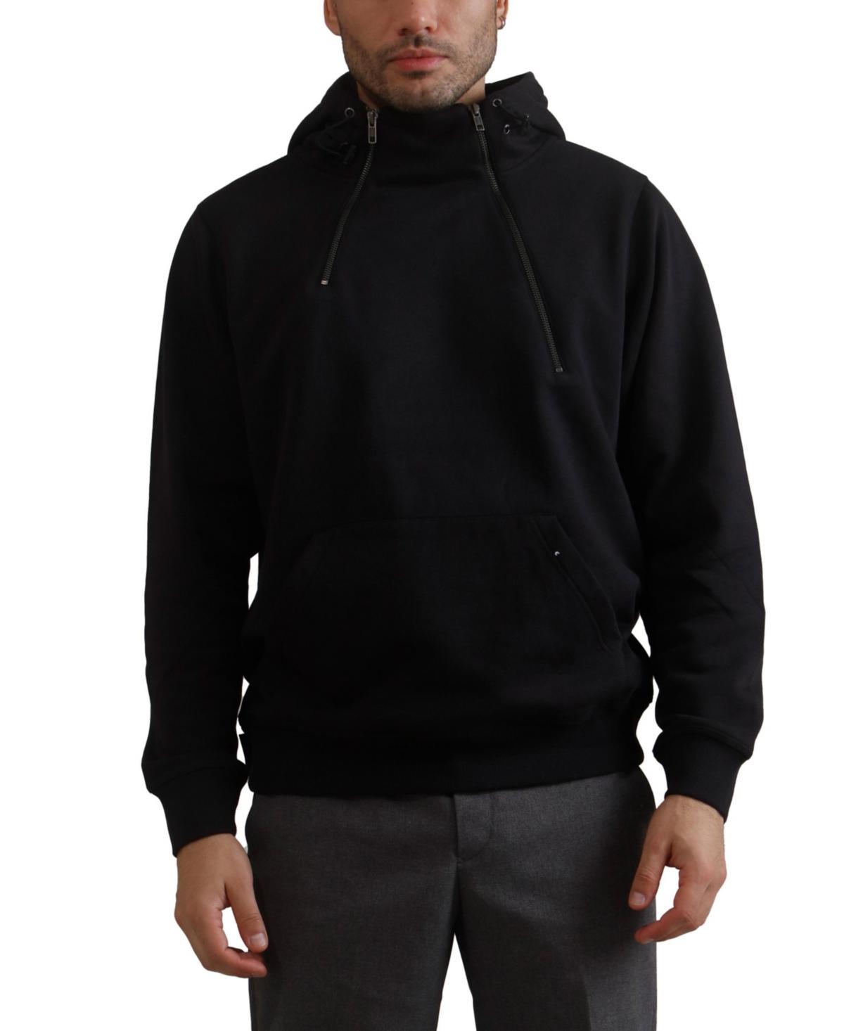 Members Only Mens Taylor Double Zipper Pullover Hoodie Product Image