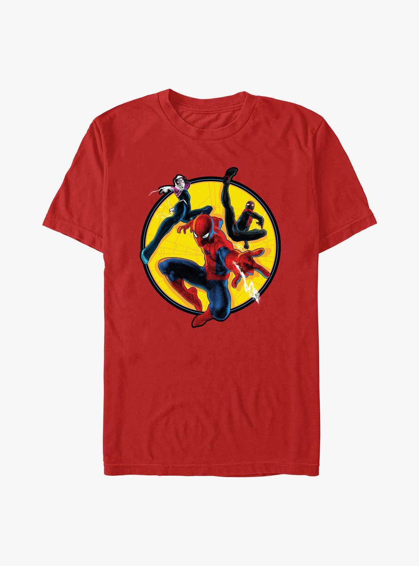 Marvel Spider-Man Group T-Shirt Product Image