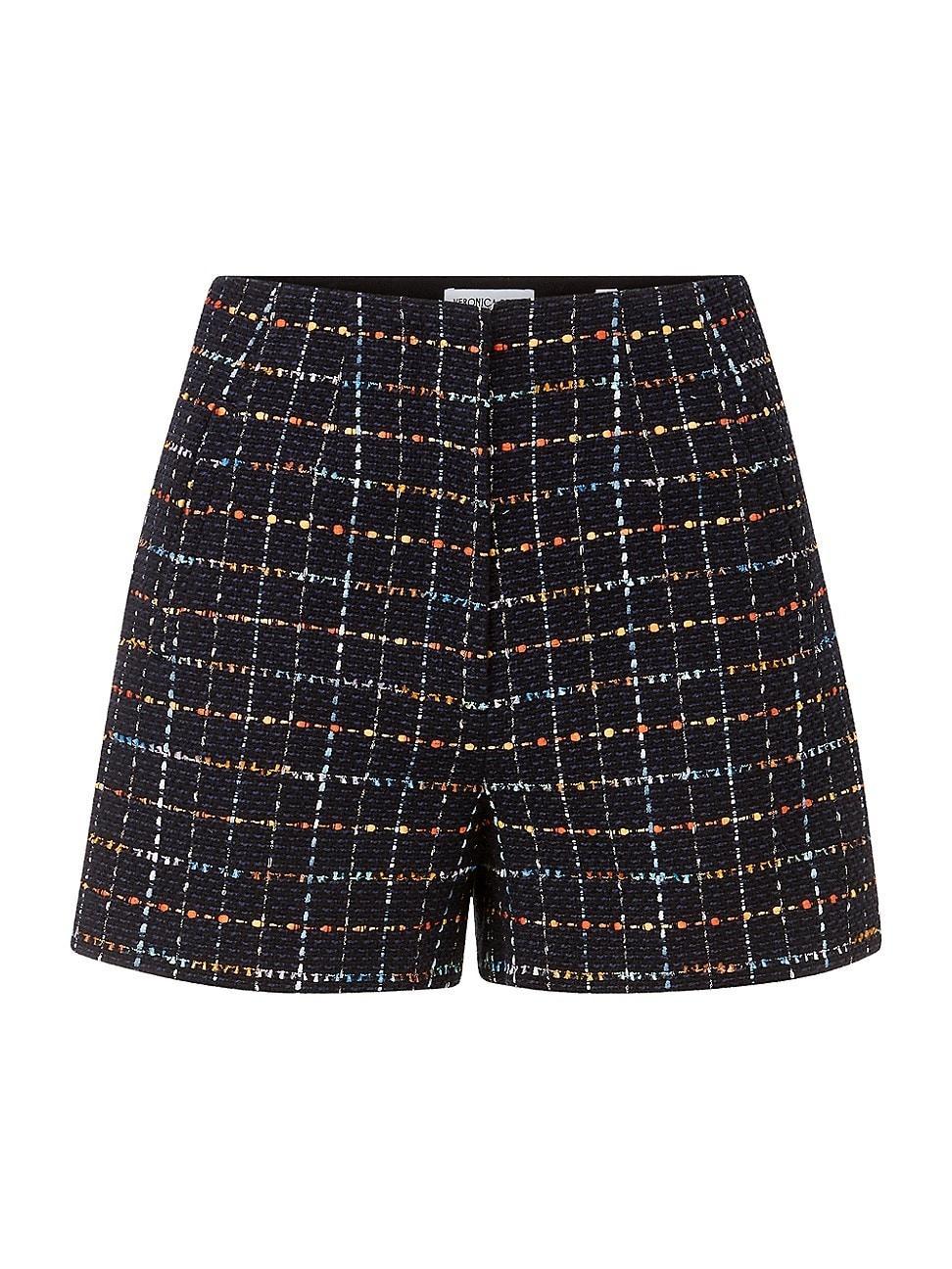 Veronica Beard Jazmin Plaid Shorts Product Image