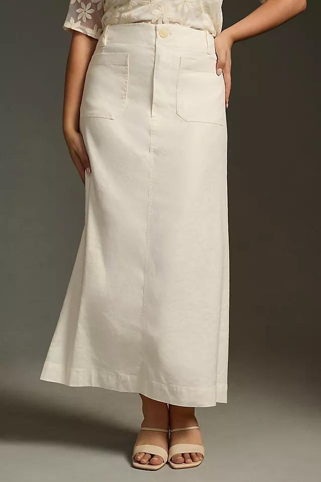 The Colette Maxi Skirt by Maeve: Linen Edition Product Image