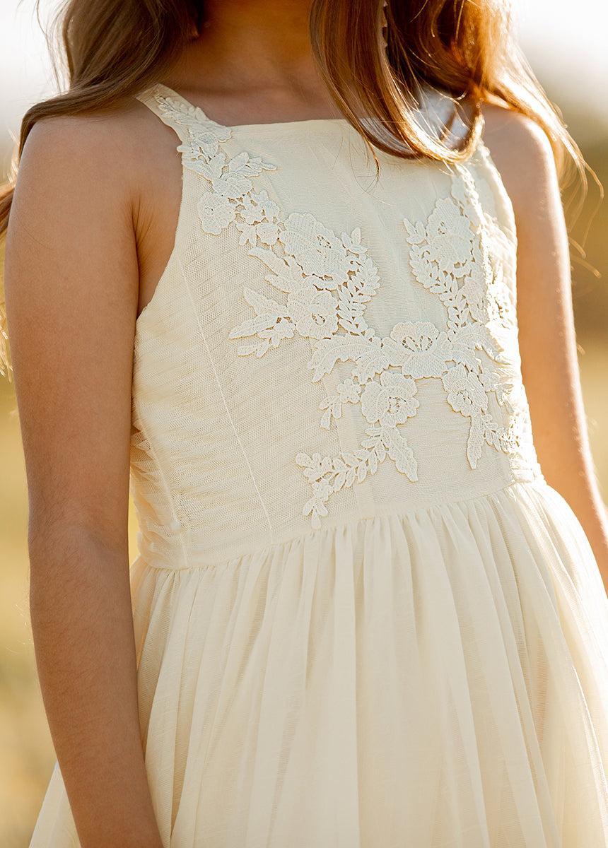 Maia Impact Dress in Cream  Product Image