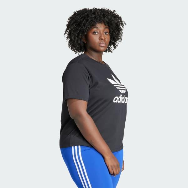 Adicolor Trefoil Boxy Tee (Plus Size) Product Image