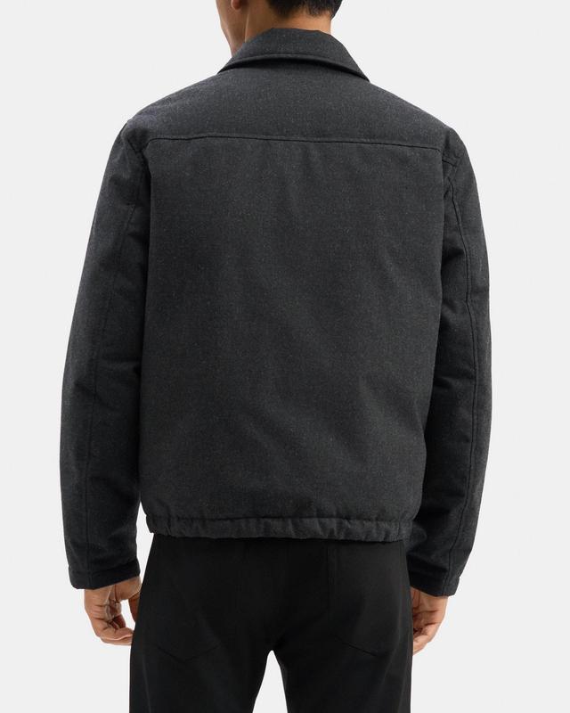 Zip Jacket in Wool-Blend Product Image