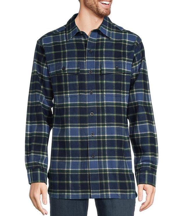 L.L.Bean Chamois Plaid Long Sleeve Woven Shirt Product Image