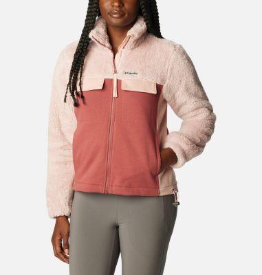 Columbia Women's Columbia Lodge Hybrid Sherpa Full Zip Jacket- Product Image