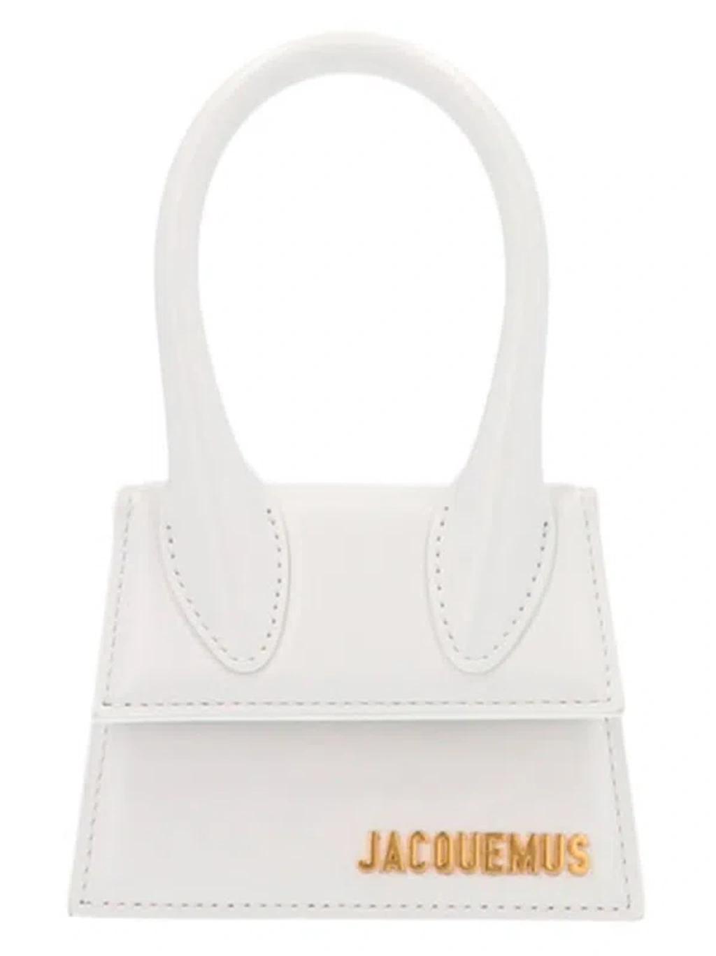 JACQUEMUS Le Chiquito Hand Bags White Product Image