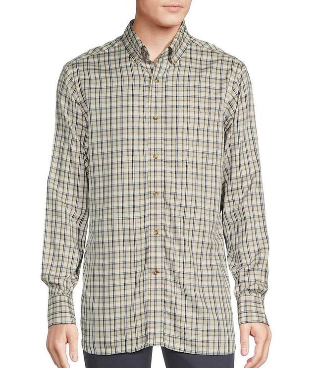 Cremieux Blue Label Plaid Rayon Twill Long-Sleeve Woven Shirt Product Image