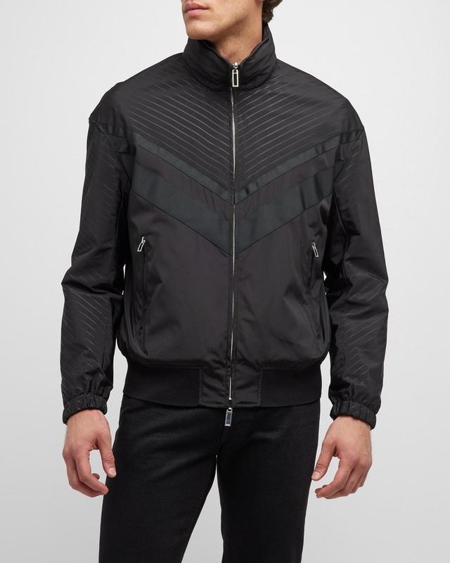 Mens Full-Zip Blouson Jacket Product Image