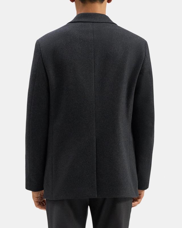 Overcoat Blazer in Wool Melton Product Image