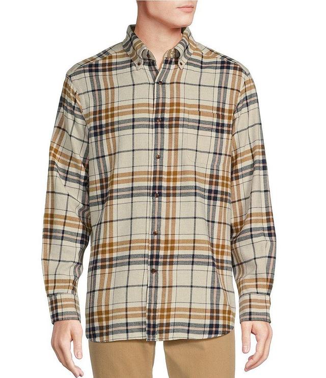 Cremieux Blue Label Multi Wide Plaid Washed Flannel Long Sleeve Woven Shirt Product Image