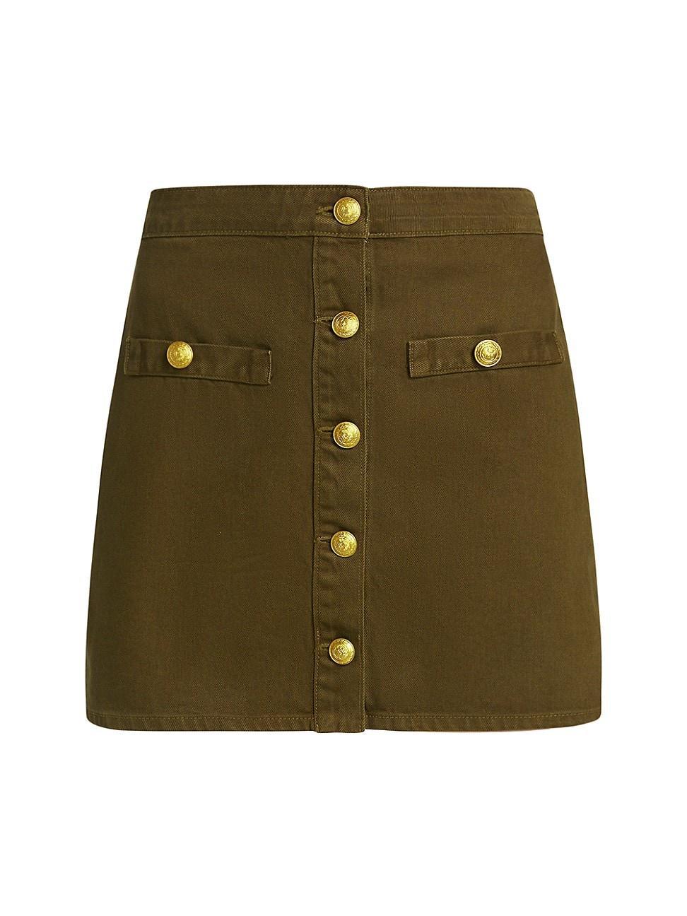 Womens Kris Denim Miniskirt Product Image