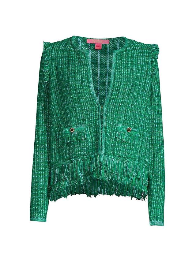 Womens Simora Tweed Cardigan Product Image