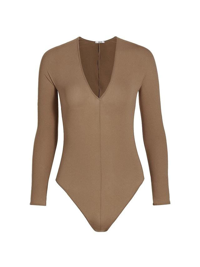 Womens The V-Neck Bodysuit Product Image