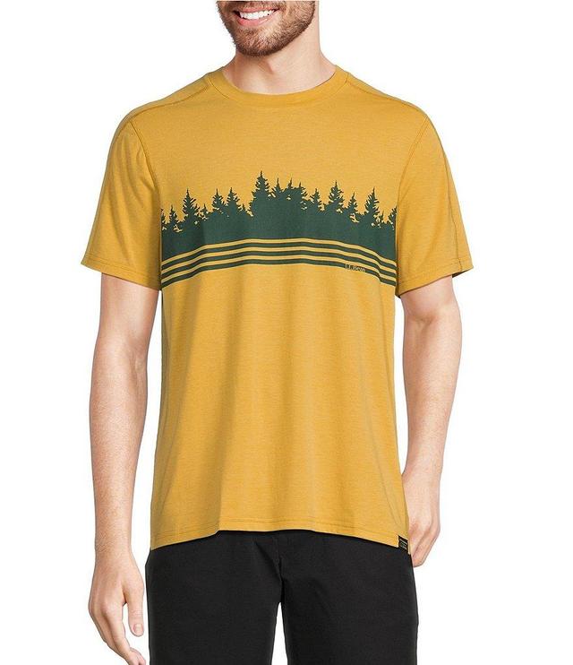 L.L.Bean Performance Stretch Everyday SunSmart Graphic Short Sleeve T-Shirt Product Image