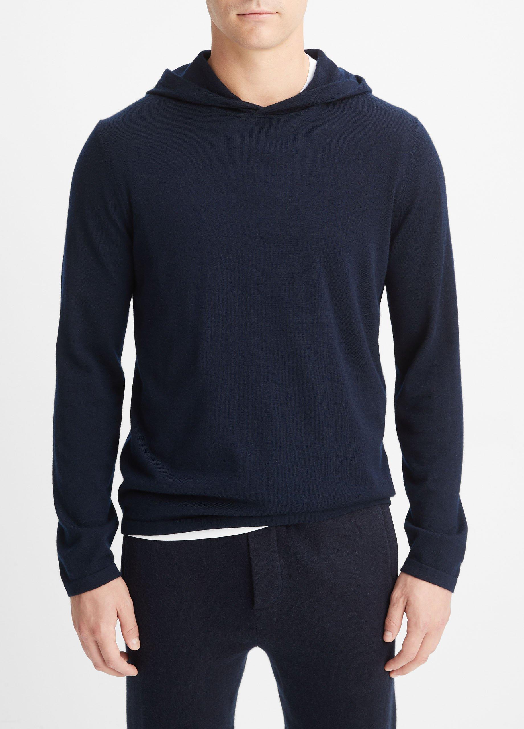 Featherweight Wool Cashmere Pullover Hoodie Product Image