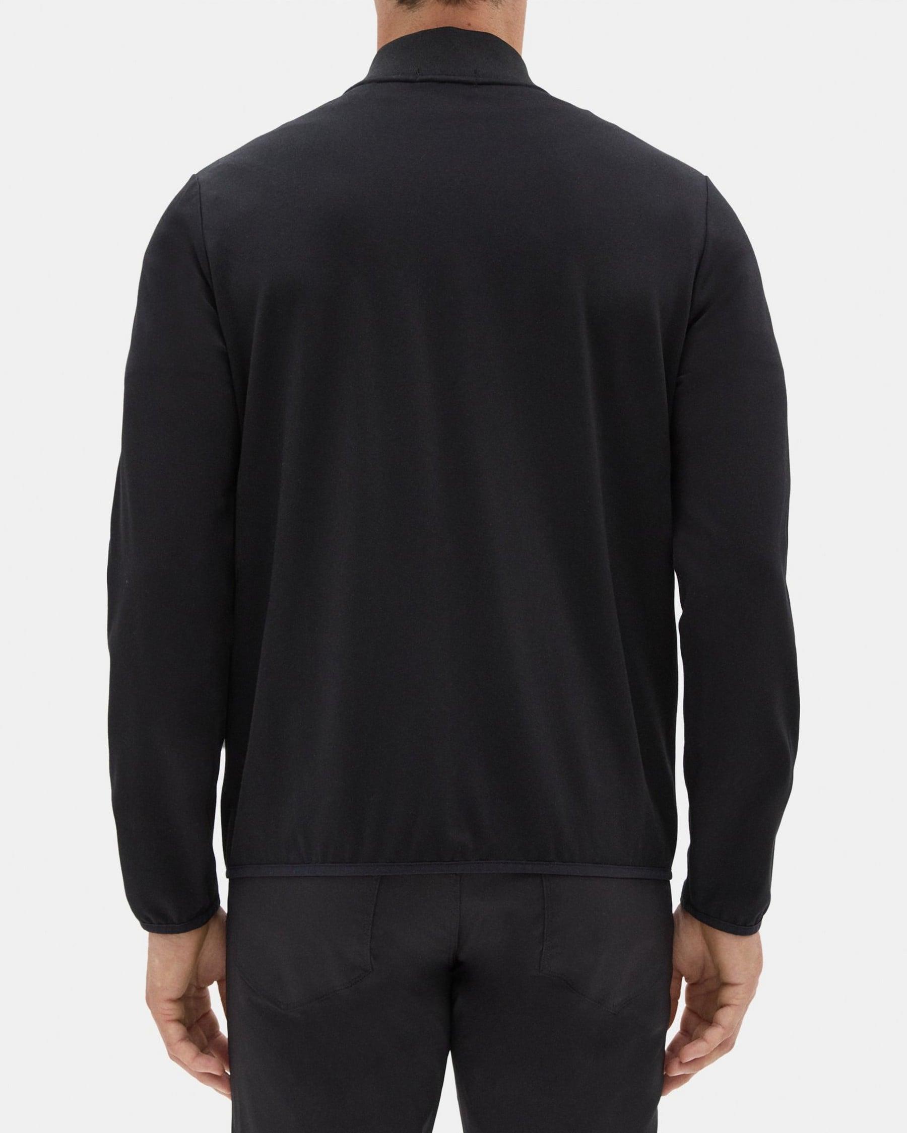 Bomber Jacket in Stretch Tech Knit Product Image