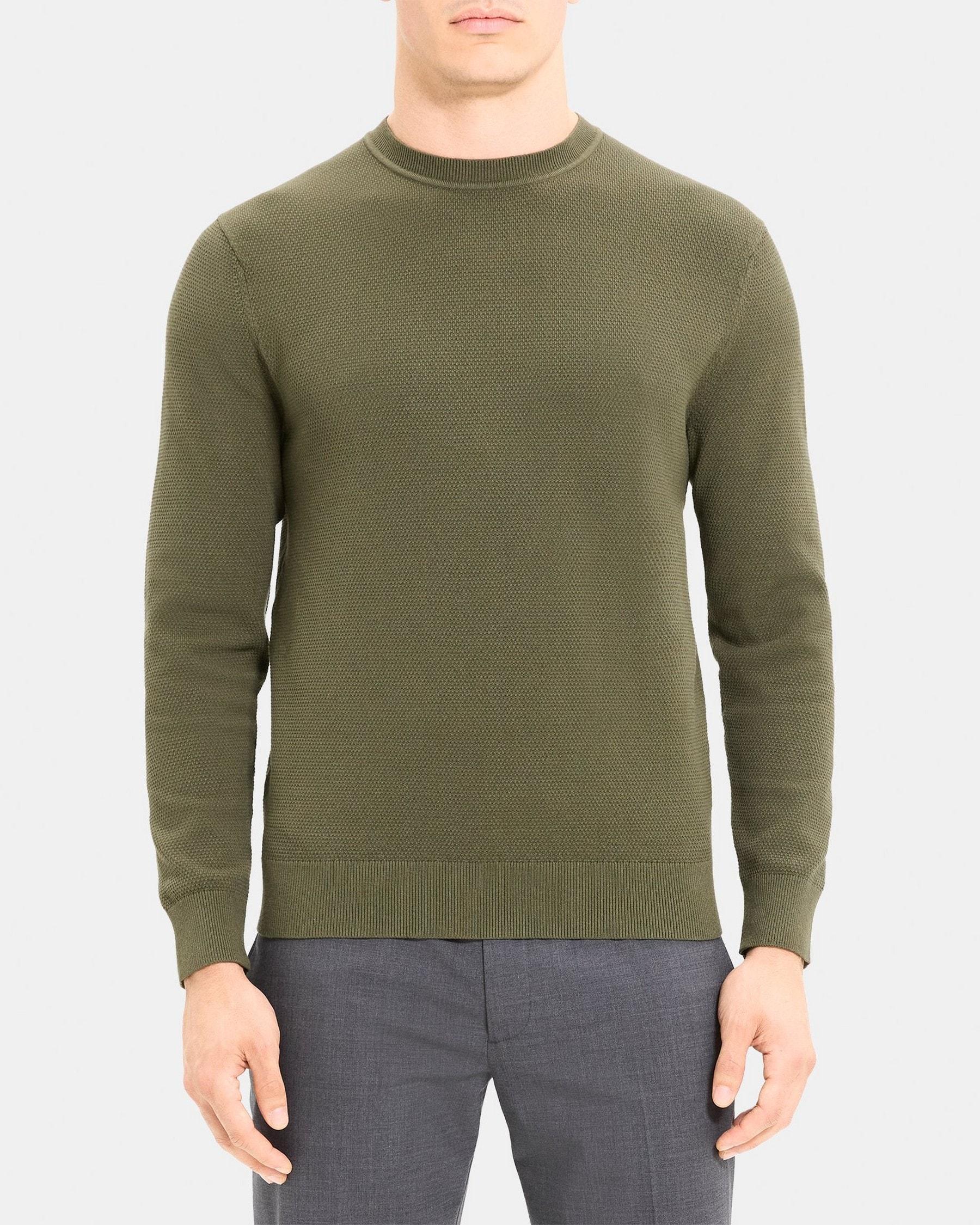 Crewneck Sweater in Viscose Knit product image