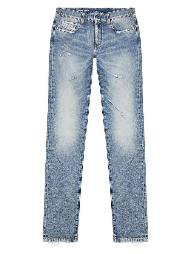 Mens Strukt Slim-Fit Straight-Leg Jeans Product Image