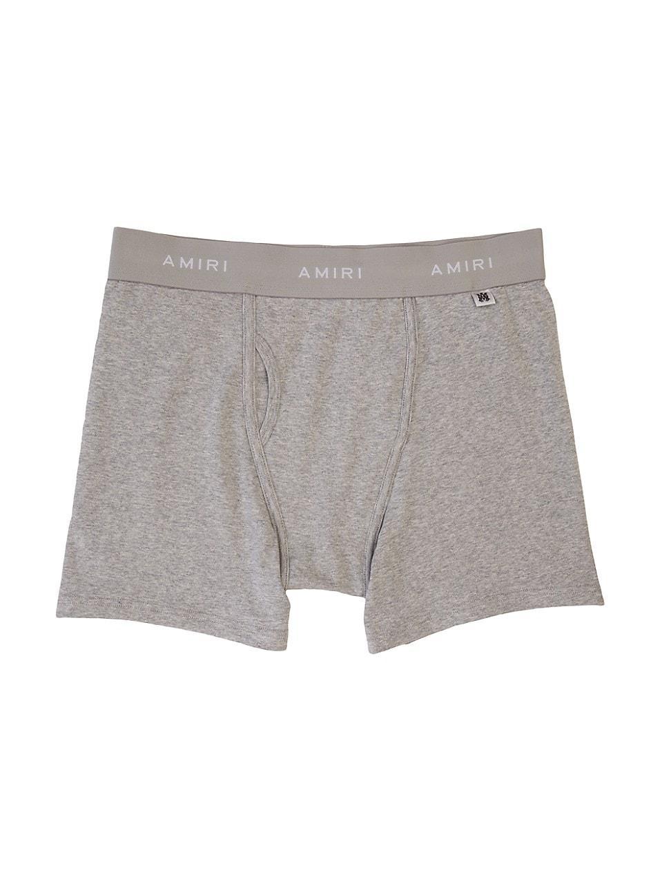 Mens Logo Stretch-Cotton Boxer Briefs Product Image