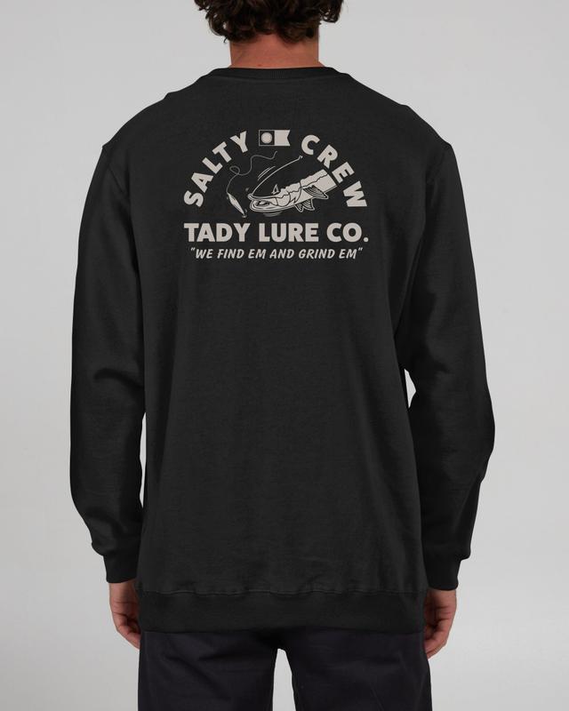 Tady Vintage Crew Fleece - Pigment Black Product Image