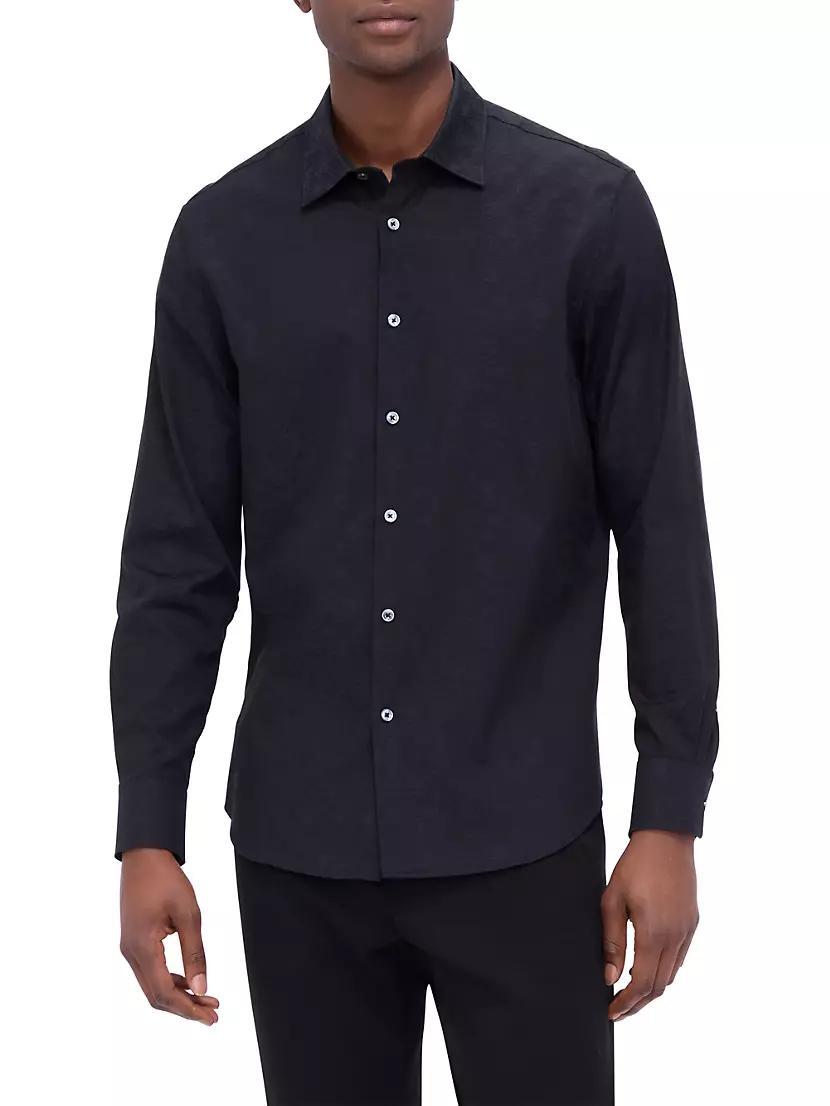 Mens Julian Woven Cotton-Blend Shirt Product Image