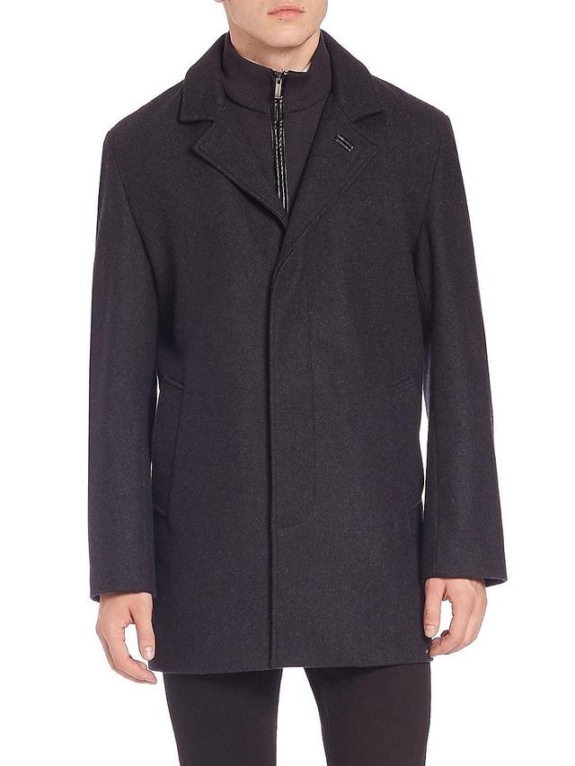 Cole Haan Melton Classic Topper Coat Product Image