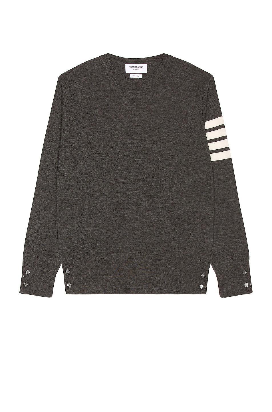 Thom Browne Mens 4-Bar Merino Wool Sweater Product Image