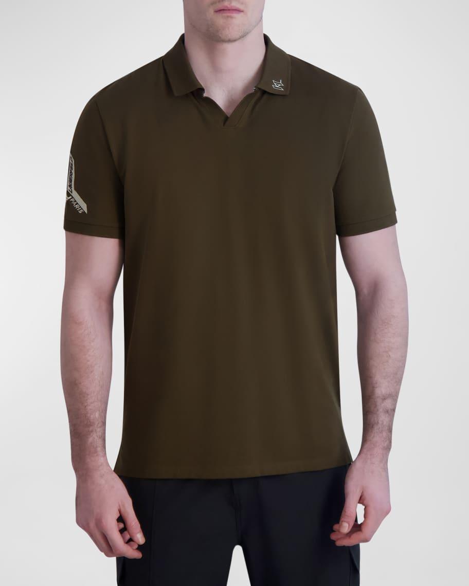 Mens Johnny-Collar Polo Product Image