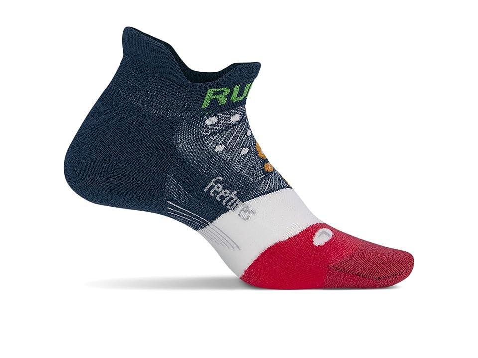 Feetures Mens Elite Light Cushion No Show Tab - Running Socks for Men & Women - Athletic Compression Socks - Moisture WickingBlue Product Image