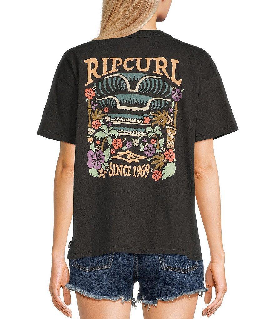 Rip Curl Short Sleeve Tikki Tropics Relaxed Graphic T-Shirt Product Image