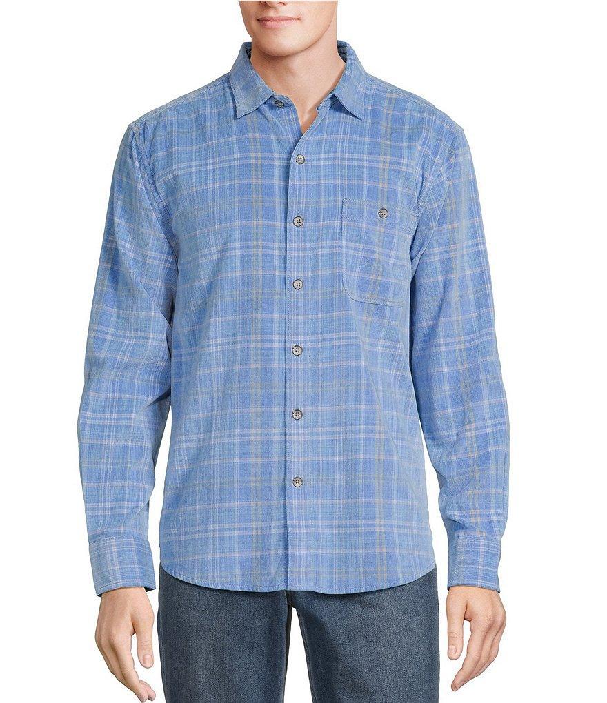 Tommy Bahama Coastline Cord Bisa Check Long Sleeve Woven Shirt Product Image