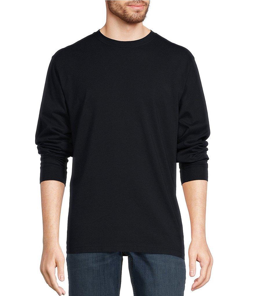 L.L.Bean Carefree Unshrinkable Long Sleeve T-Shirt Product Image